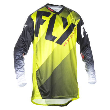 FLY RACING Lite Jersey - lime/black/white