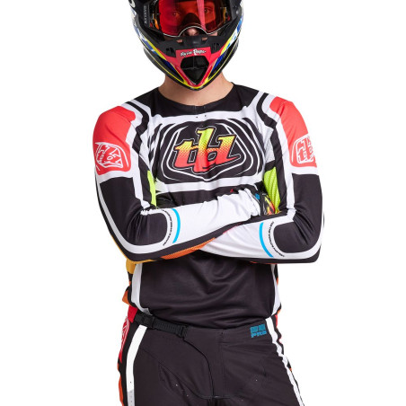 Maillot TROY LEE DESIGNS SE Pro - Wavez noir/multicolore