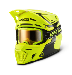 Casque LEATT Moto 8.5 - jaune fluo