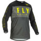 FLY RACING F-16 Jersey - grey/black/hi-vis yellow