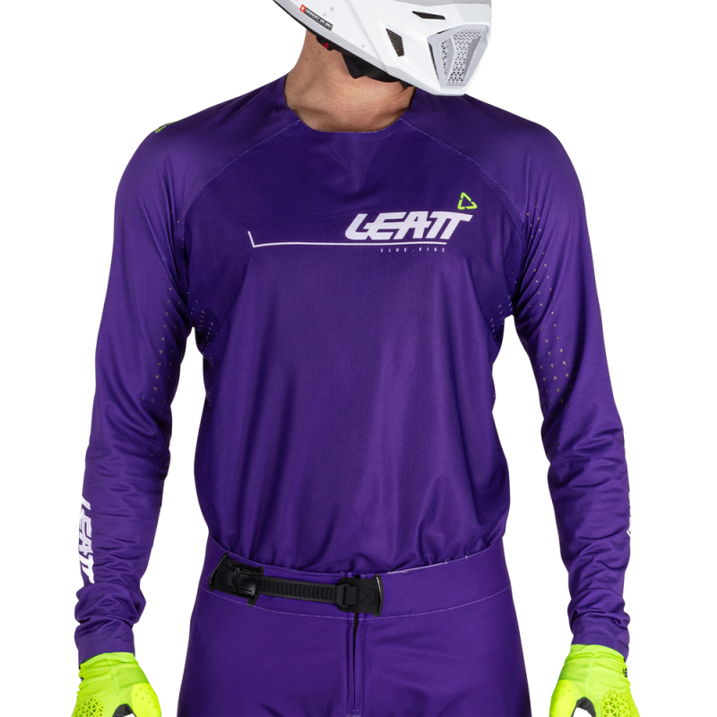 Maillot LEATT Moto 5.5 UltraWeld 2026 - violet