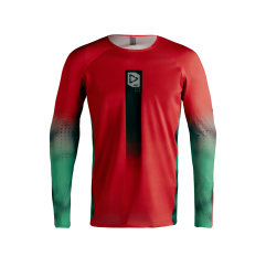 Maillot LEATT Moto 5.5 UltraWeld - Fade rouge