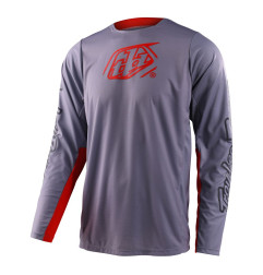 TROY LEE DESIGNS GP Pro Jersey - Icon Dunkelgrau/Dunkelorange