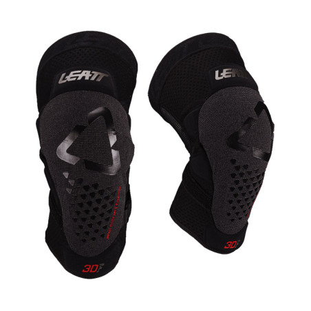 Genouillères LEATT 3DF 5.0 Evo Fastfit - noir