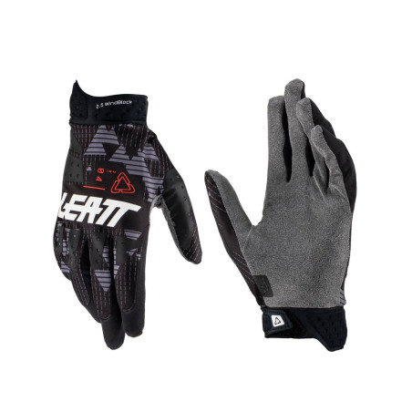 Guantes LEATT Moto 2.5 WindBlock - negro