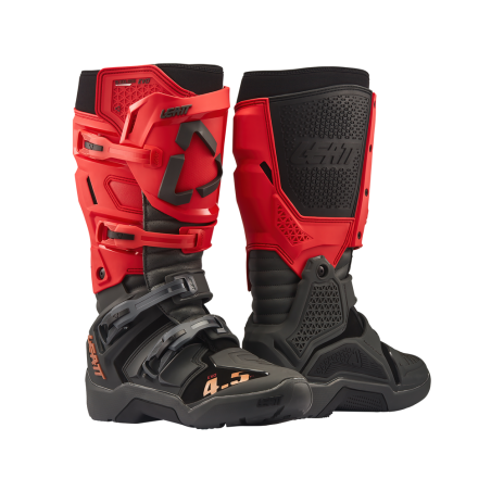 LEATT Moto 4.5 Enduro Evo Stiefel - Rot