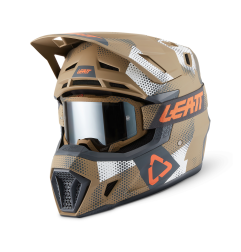 Casque LEATT Moto 7.5 - camo brun kaki