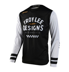 TROY LEE DESIGNS Scout GP Jersey - Ride ON Schwarz/Weiß