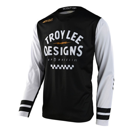 TROY LEE DESIGNS Scout GP Jersey - Ride ON black/white