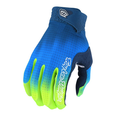 Guantes TROY LEE DESIGNS Air - Jet Fuel azul marino/amarillo