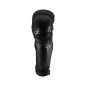 LEATT 3DF Hybrid Ext Knee guards - black
