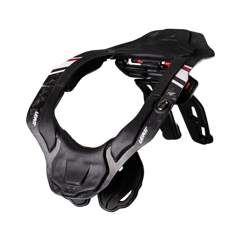 Collarín LEATT 6.5 Carbon - negro/blanco