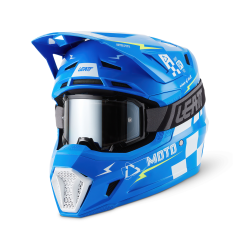 Casque LEATT Moto 7.5 - bleu