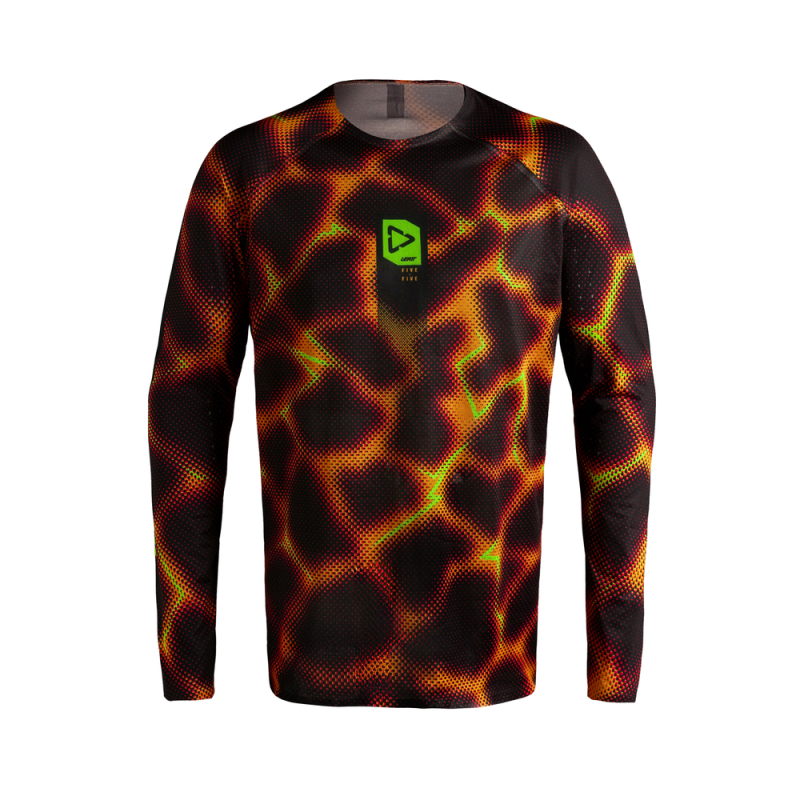 Maillot LEATT Moto 5.5 UltraWeld - orange feu