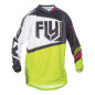 FLY RACING F-16 Jersey - black/lime