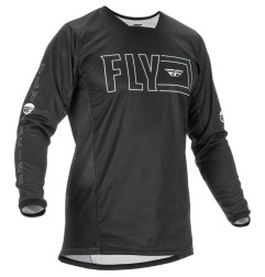 Camiseta FLY RACING Kinetic Fuel - negro/blanco