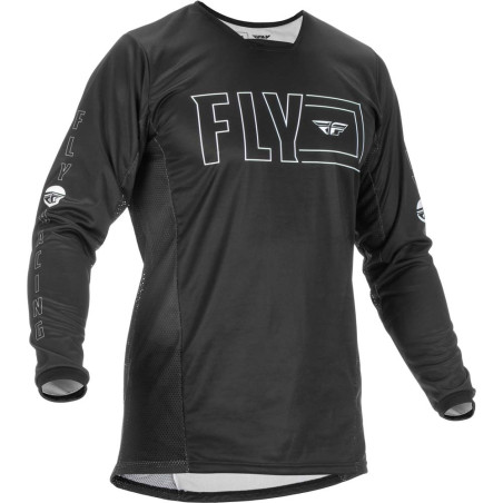 Maillot FLY RACING Kinetic Fuel - noir/blanc
