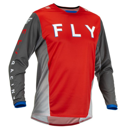 Camiseta FLY RACING Kinetic Kore - rojo/gris