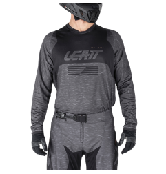 LEATT Moto 4.5 Lite 2026 Jersey - Stealth black/grey