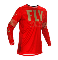 FLY RACING Lite Jersey - red/khaki