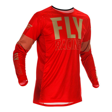 FLY RACING Lite Jersey - red/khaki