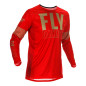 FLY RACING Lite Jersey - Rot/Khaki