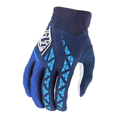 Guantes TROY LEE DESIGNS SE Pro - azul marino/cian