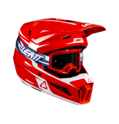 Casque LEATT Moto 3.5 2026 - rouge