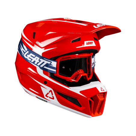 Casco LEATT Moto 3.5 2026 - rojo