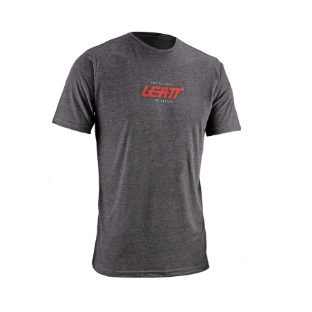 LEATT Tech T-Shirt - Print Schwarz