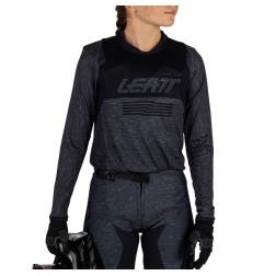 LEATT Moto 4.5 2026 Kids Jersey - Stealth black/grey