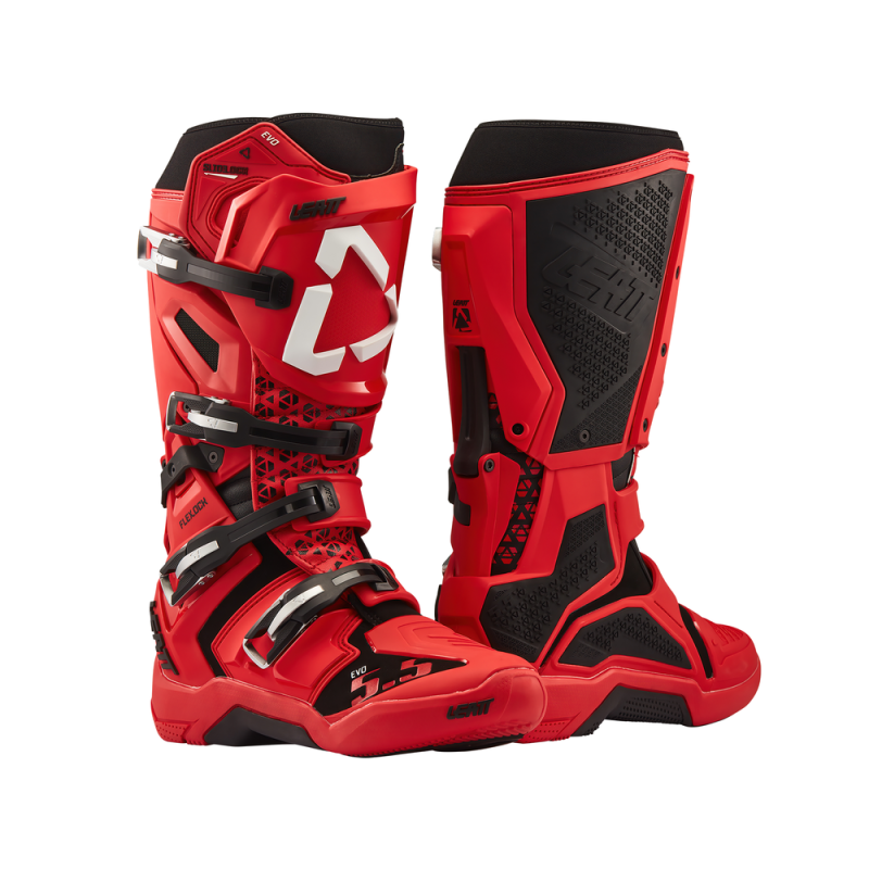 LEATT Moto 5.5 FlexLock Evo Stiefel - Rot