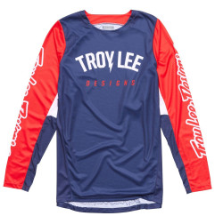 Camiseta TROY LEE DESIGNS GP Pro - Boltz azul marino/rojo