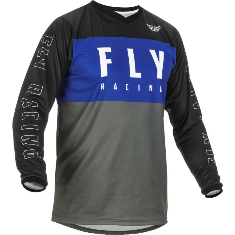 FLY RACING F-16 Jersey - blue/grey/black