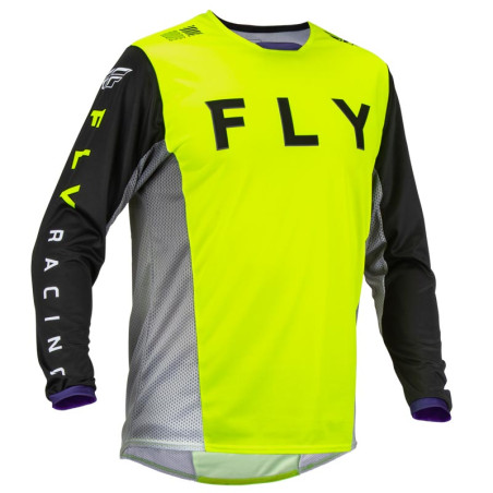 FLY RACING Kinetic Kore Jersey - hi-vis yellow/black