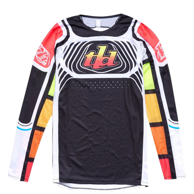Pantalon enfant TROY LEE DESIGNS GP Pro - Wavez noir/multicolore