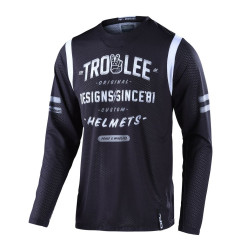 Camiseta TROY LEE DESIGNS GP Air - Roll Out negro