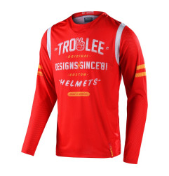 Camiseta TROY LEE DESIGNS GP Air - Roll Out rojo