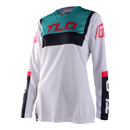 TROY LEE DESIGNS GP Damen-Jersey - Brazen Weiß