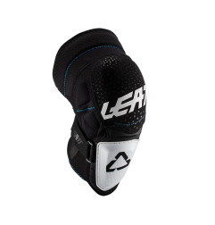 LEATT 3DF Hybrid Knieschützer - Weiß/Schwarz