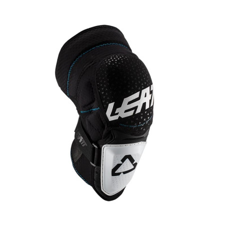 LEATT 3DF Hybrid Knee guards - white/black