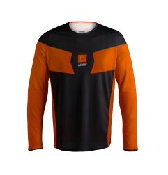 Camiseta infantil LEATT Moto 4.5 - naranja fuego