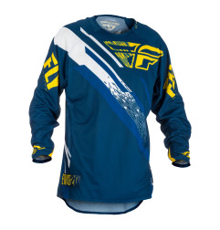 Camiseta FLY RACING Evo - azul marino/amarillo/blanco