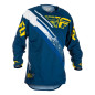 FLY RACING Evo Jersey - navy/yellow/white