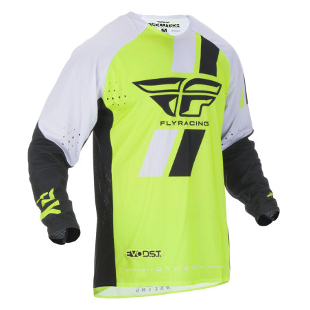 FLY RACING Evo Jersey - hi-vis yellow/black/white