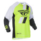 Camiseta FLY RACING Evo - amarillo flúor/negro/blanco