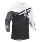 FLY RACING F-16 Jersey - black/white/grey