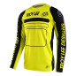 Camiseta TROY LEE DESIGNS SE Pro - Drop IN negro/Glo amarillo