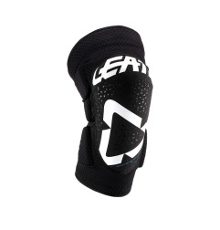 LEATT 3DF 5.0 Knieschützer - Weiß/Schwarz