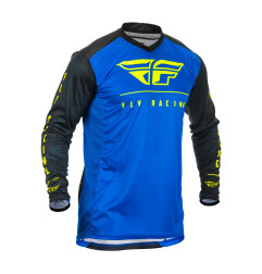 FLY RACING Lite Jersey - blue/black/hi-vis yellow